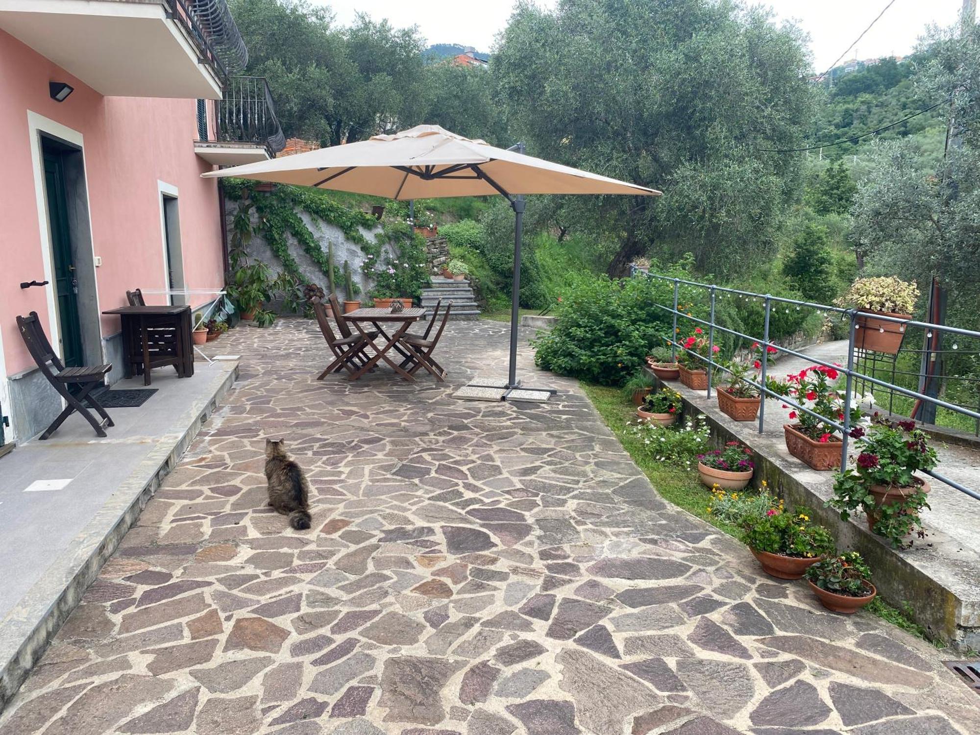 Villa Giovanna Apt A Sestri Levante Bagian luar foto