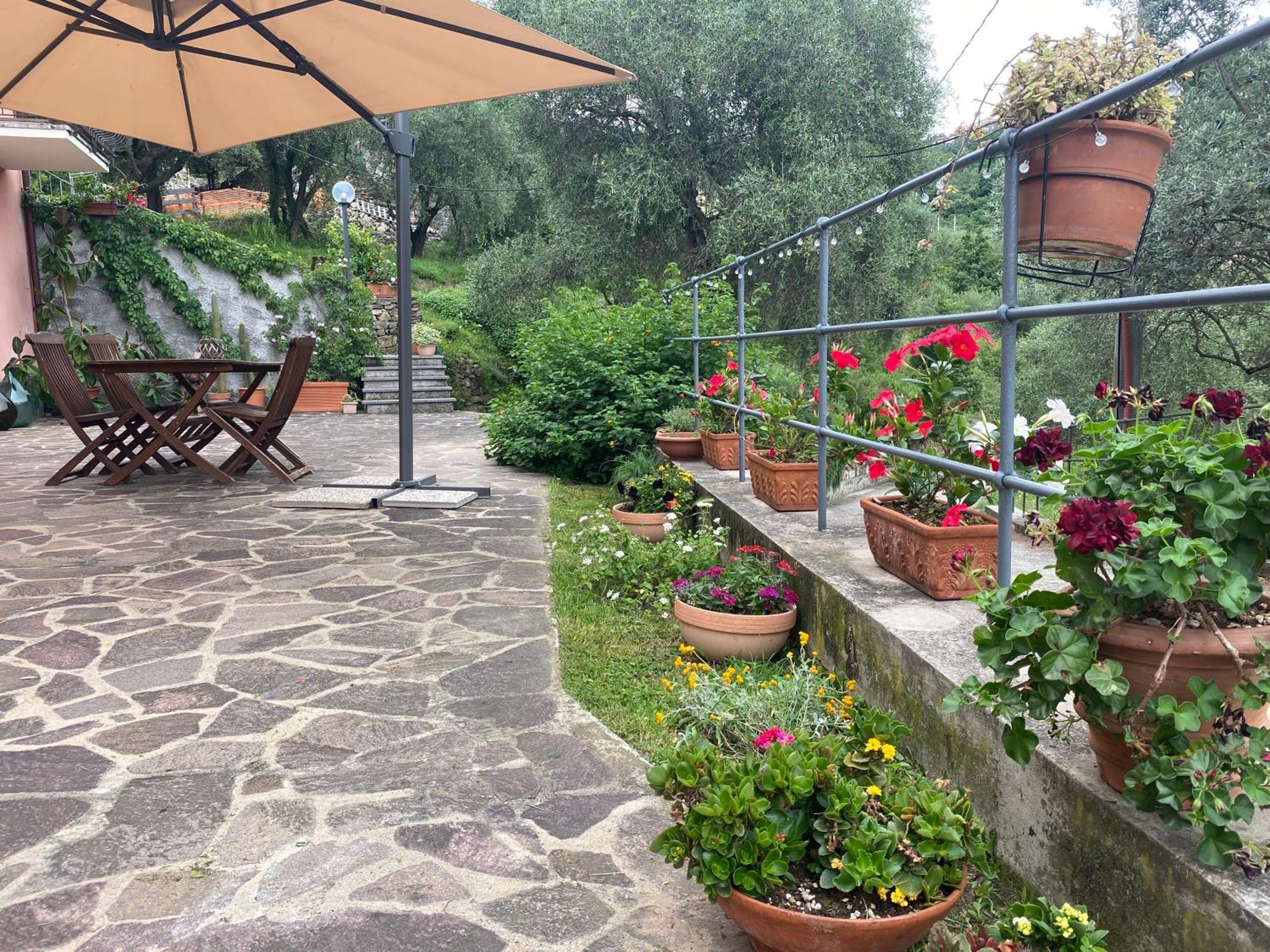 Villa Giovanna Apt A Sestri Levante Bagian luar foto